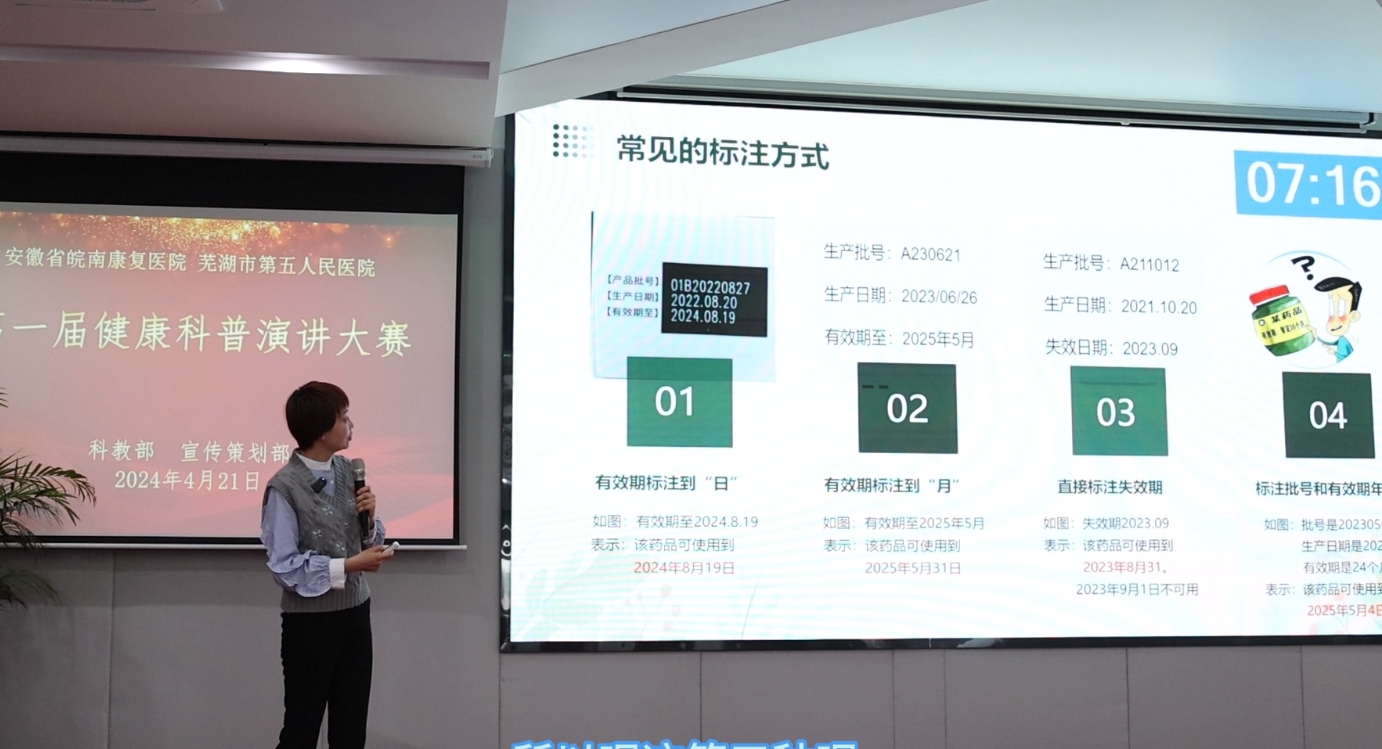 药品的有效期与保存